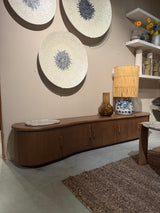 Showroommodel TV meubel Josh – eikenhout & eikenfineer bruin 240cm