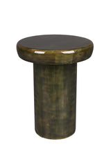 Bijzettafel Mangohout Groen – Dutchbone Mush S