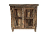 Wandkast Grof Hout 81 cm – 2 Deuren