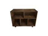 Wandmeubel Old Brown 100 cm – 5 Open Vakken