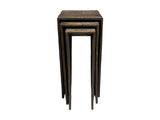Plantenzuilen Set van 3 – Old Brown