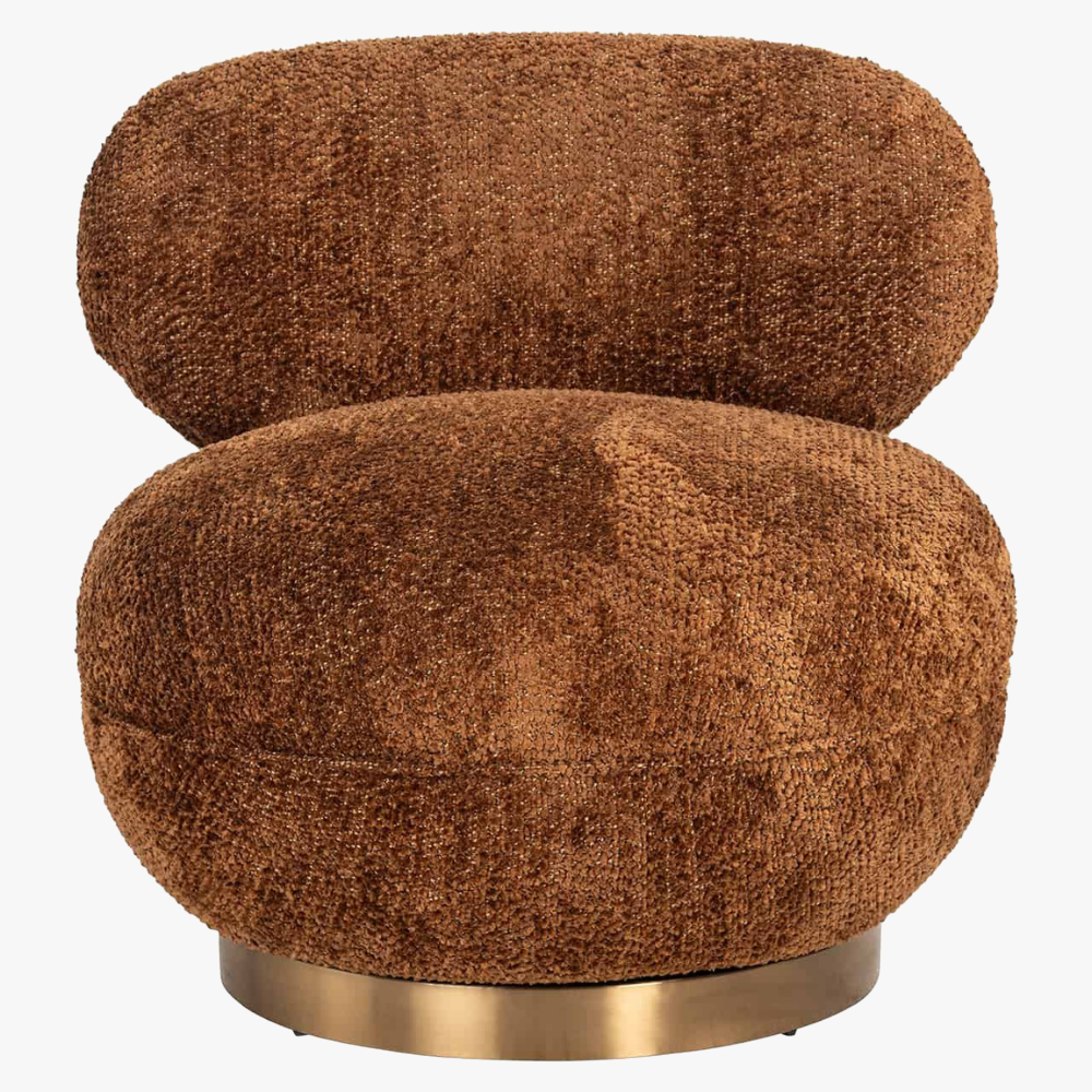 Richmond Interiors Jace Fauteuil - Lovely Cinnamon