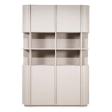 Kabinet Oslo 148x220 cm – eiken & eikenfineer taupe