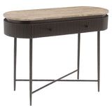 Richmond Wandtafel Russo Travertin Bruin