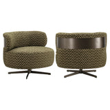 Richmond Loungestoel Lauren Moss Chevron