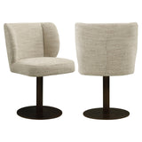 Richmond Eetkamerstoel Fiona Naturel Softweave Draaibaar