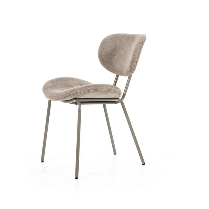 Eetkamerstoel Venus | Bruin Stof