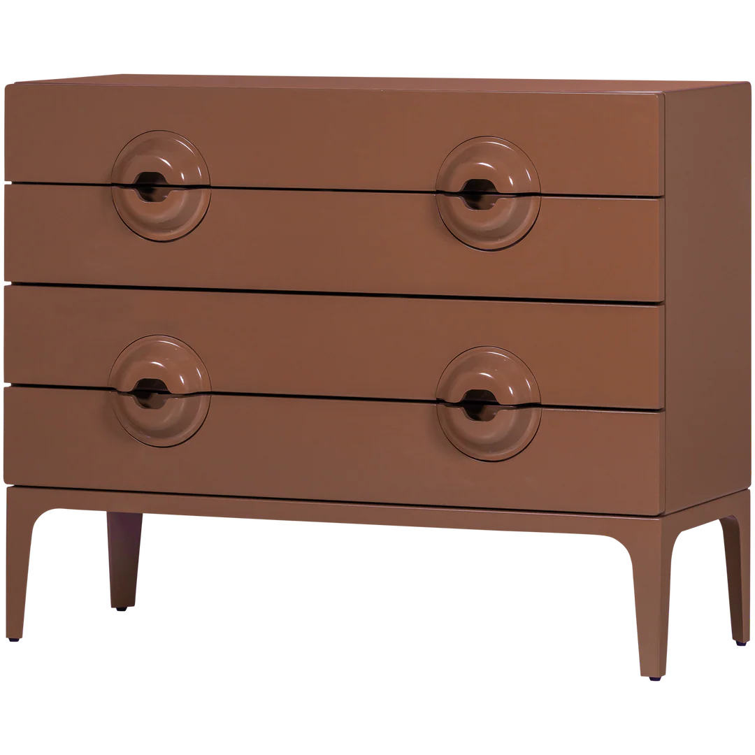 WOOOD ladekast/commode Merge - Hout - Oud Roze -