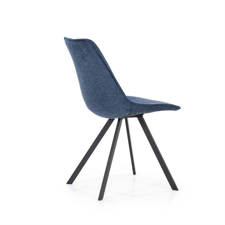 Eetkamerstoel Boy | Blauw Stof