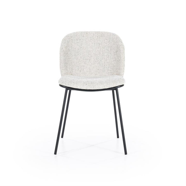 Eetkamerstoel Clypso | Beige Polyester