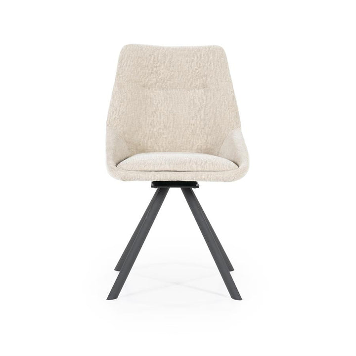 Eetkamerstoel Bliss | Taupe Stof