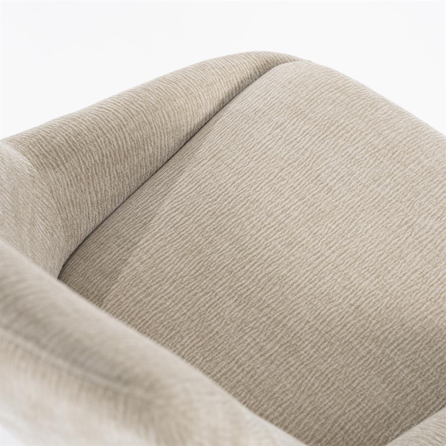 Eetkamerstoel Bliss | Taupe Stof