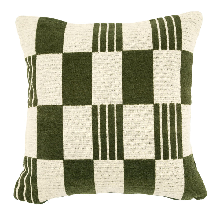 Kussen Twist - Groen - 45x45 cm