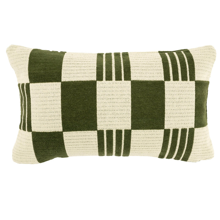 Kussen Twist - Groen - 35x55 cm