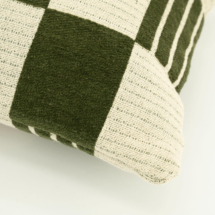 Kussen Twist - Groen - 35x55 cm