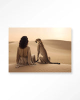 Desert Gazing - Moderne Wanddecoratie | Artprint, Glass Art & Wandkleed