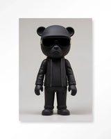 Security Bear - Moderne Wanddecoratie | Artprint, Glass Art & Wandkleed