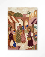 The Market - Moderne Wanddecoratie | Artprint, Glass Art & Wandkleed
