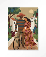 Bike In The Park - Moderne Wanddecoratie | Artprint, Glass Art & Wandkleed