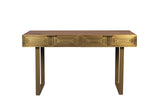 Consoletafel Mangohout Koper – Dutchbone Volan