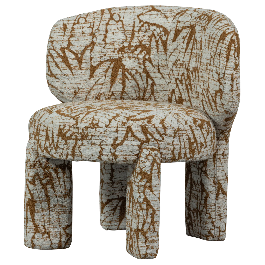 Fauteuil Upke Geweven stof, kleur Naturel/Bruin pre order