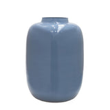 Artic vaas blauwgrijs – Mondgeblazen glazen design Ø21/25 cm