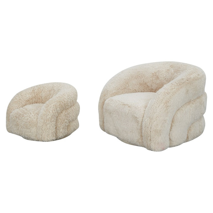 Richmond Interiors kinder draaifauteuil Lenny sandZijkant