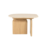 Salontafel Lova – eikenhout & travertin