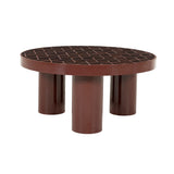 Salontafel Patterna Rood Keramiek Tegelblad - By-Boo