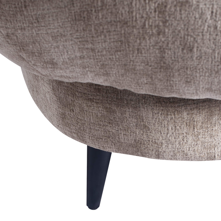 Elefan Cream Fauteuil Round Armrest