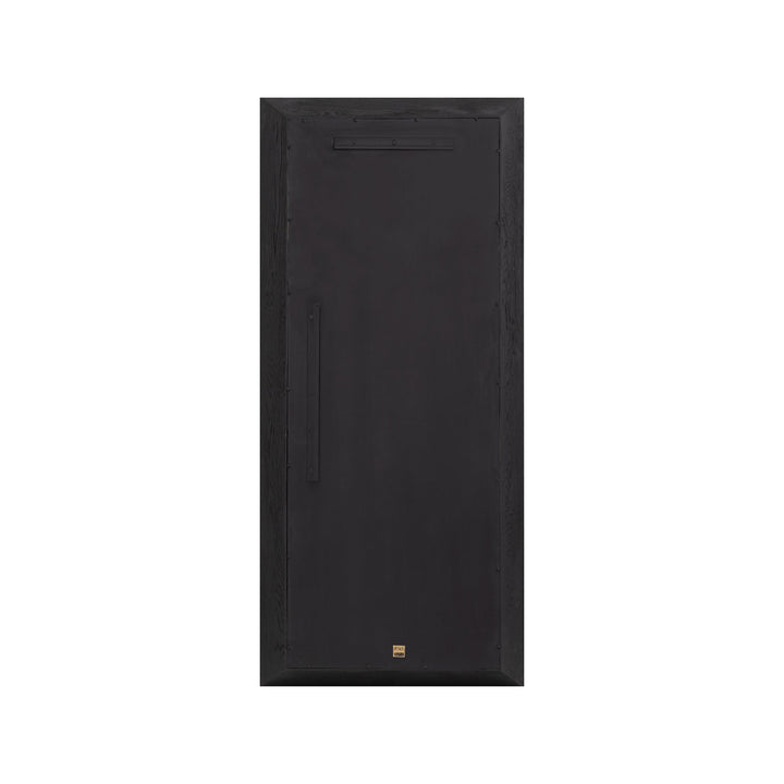Chevar Black Oak Wood Mirror Rectangle S 70x130x160cm PTMD