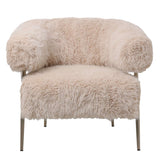 Hair Cream Beige Fauteuil Champagne