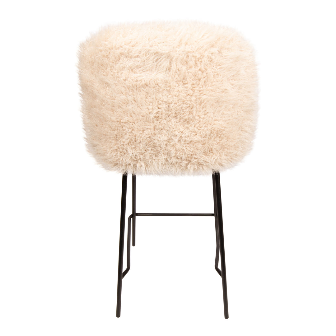 Leander Bar Chair Hair Beige (set of 2)
