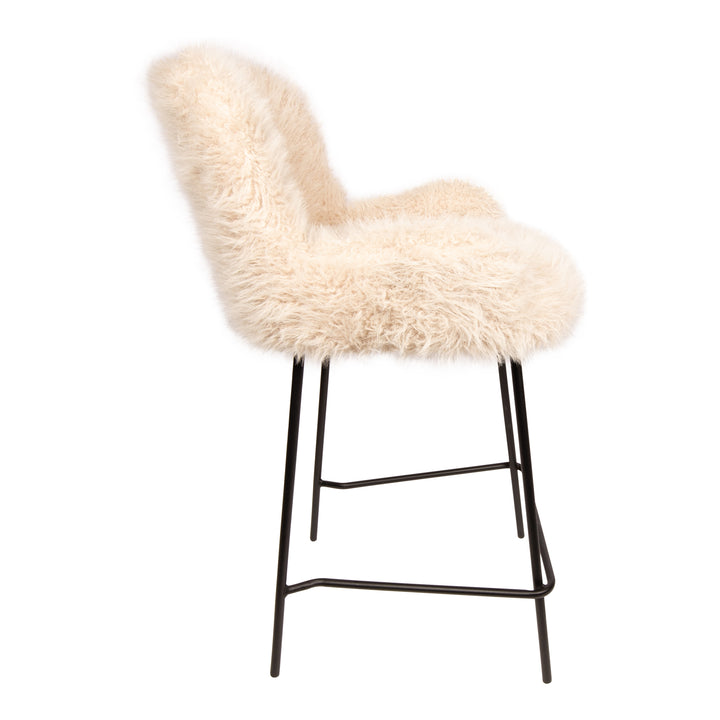 Leander Bar Chair Hair Beige (set of 2)