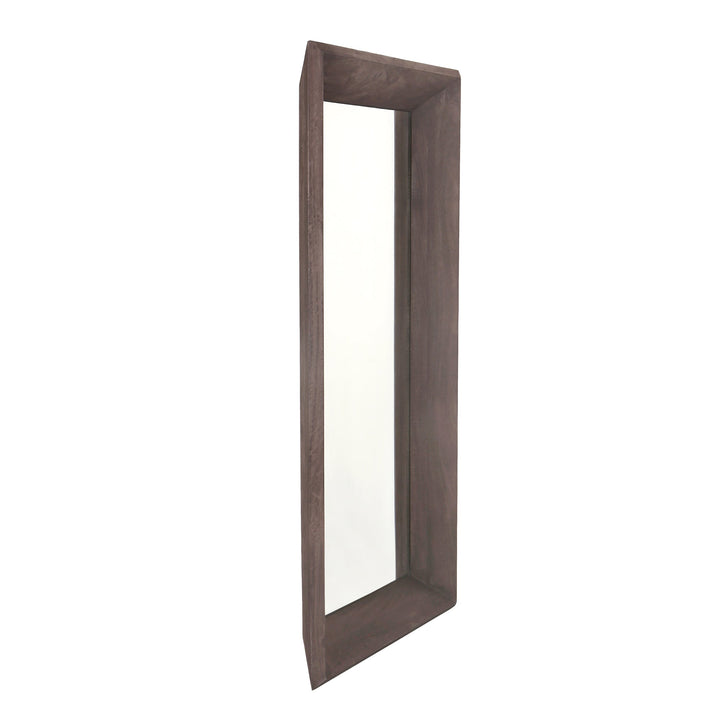 Nicka Brown Mango Wood Rectangle Mirror S 70,5x13,5x160cm PTMD