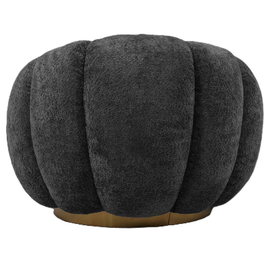 Daisy Fauteuil Anthracite Euphoria 21 Gold Base