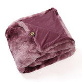 PTMD Linde Bedsprei in Giftbox 220x240 cm – Bordeaux