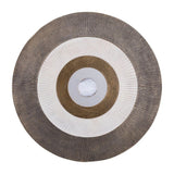 Rond wandpaneel aluminium goud met steen Ø60 of Ø82 cm – PTMD Jacci