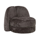 PTMD Arco Lounge Fauteuil Donkerbruin