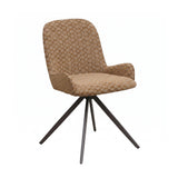 PTMD Leander Eetkamerstoelen Bruin – Set van 2