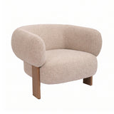 PTMD Nomy Lounge Fauteuil Cream