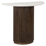 Richmond Wandtafel Mayfield Marmer Wit met Mangohout