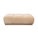 Hocker 80 x 80 cm – Dutchbone Hazel, 2 kleuren