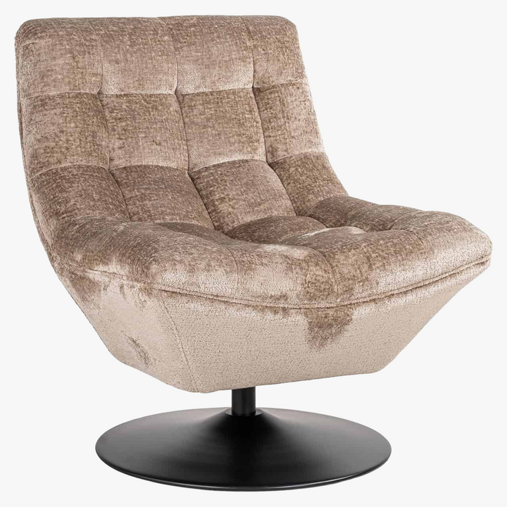 Richmond Interiors Sydney Fauteuil - Taupe Chenille