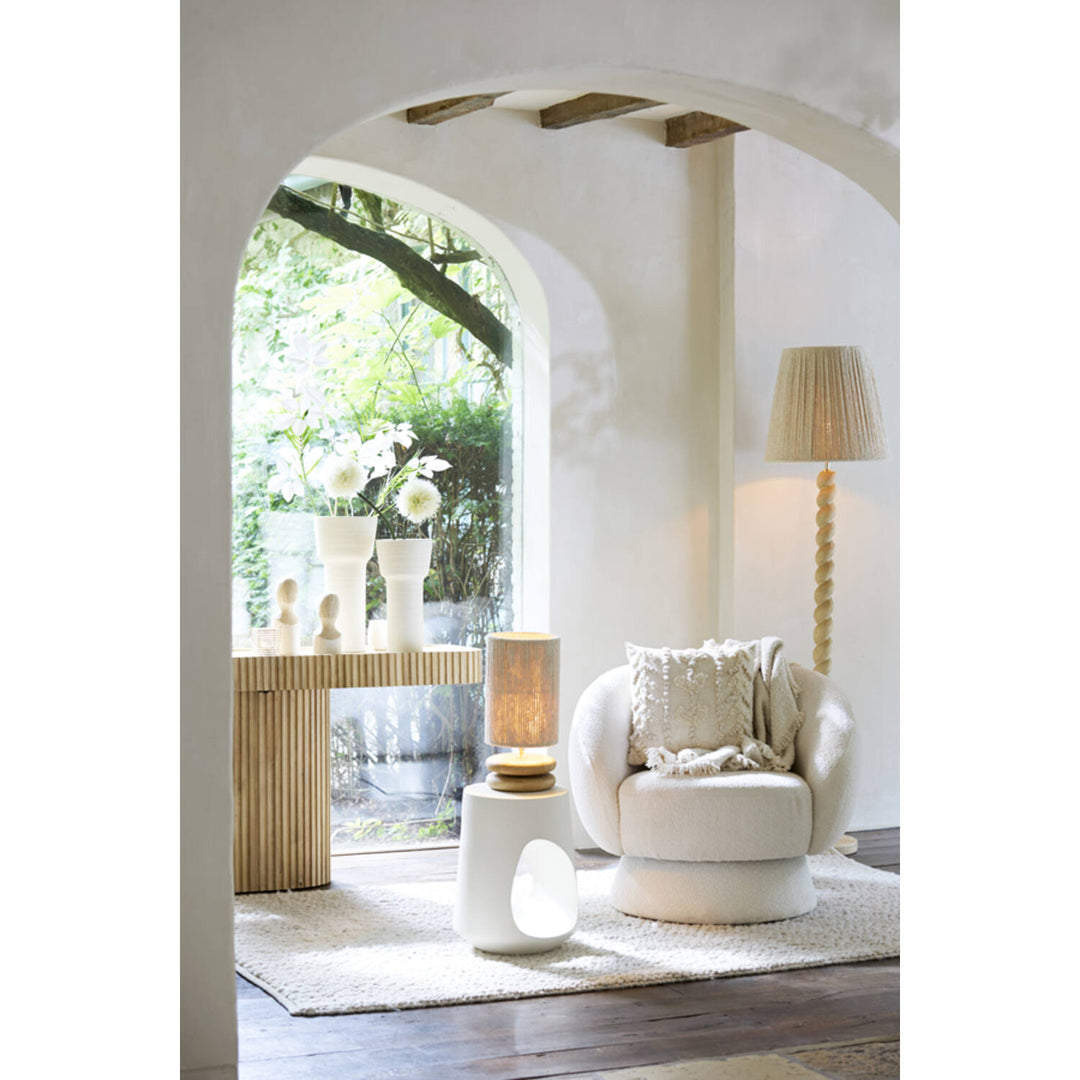 Light & living Vloerlamp NANNO hout mat naturel