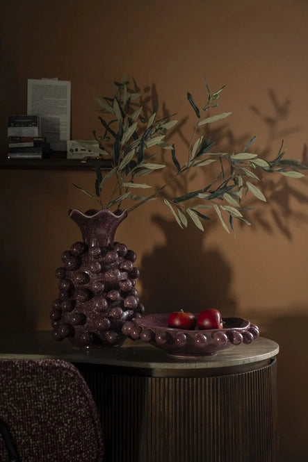 Bowl Viro - burgundy | By-Boo