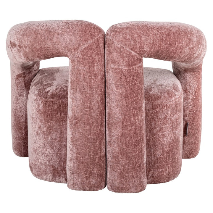 Richmond Fauteuil Dana Rose Chenille Bergen