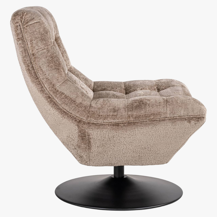 Richmond Interiors Sydney Fauteuil - Taupe Chenille