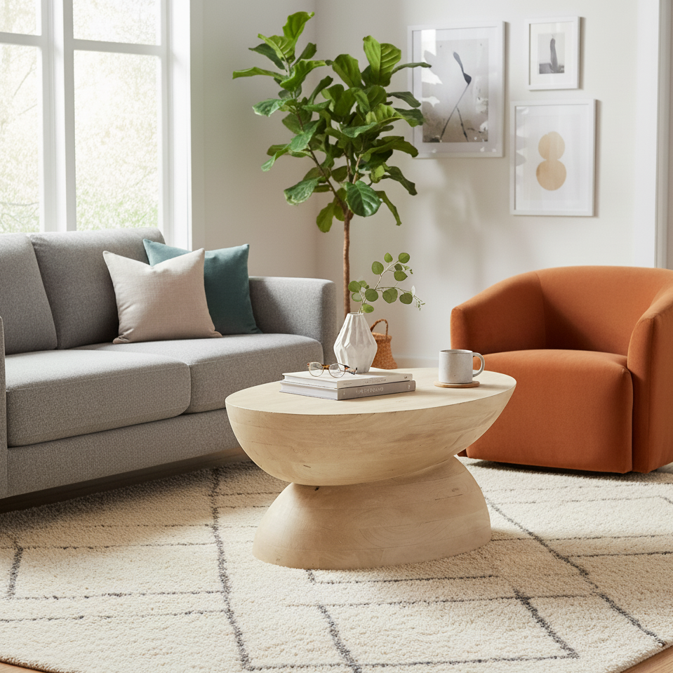 By-Boo Salontafel Cobble