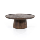Salontafel Ron – mangohout bruin 80x32cm